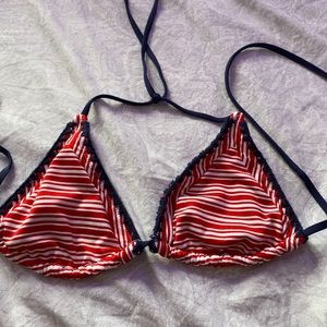 Striped Bikini Top